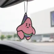 可愛派大星香薰 車用香片 吊飾持久淡香家用室內香薰卡片 車內掛飾香卡