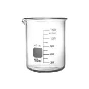 (店+)造型玻璃瓶 萃取杯 刻度玻璃杯 耐熱杯 150ml玻璃杯 醬汁盅 裝飾瓶 咖啡淬取杯 尖嘴杯 實驗室燒杯 咖啡燒杯 5-GCL150