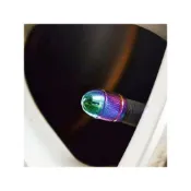 (店+)【喵呼嚕】鋁合金輪胎氣嘴蓋 燒鈦色 風嘴頭 輪胎帽 汽嘴蓋 氣門帽