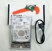 HGST 高速Type C 外接式 2.5吋 行動硬碟1000gb如新超低時數/良品/USB3.1 Type C