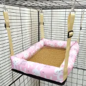 貓吊床 貓床 貓咪吊床 貓掛床 寵物吊床 貓吊籃 睡墊 貓吊牀夏季吊籃寵物牀貓籠子內用懸掛式鞦韆吊窩貓咪兔子掛窩夏天
