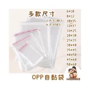 (店+)［在台現貨+發票］opp袋 自黏袋 透明袋 包裝袋 網拍必備 包裝 平口袋 禮品袋 衣服包裝袋 opp包裝袋