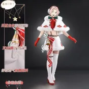 【果凍小布丁】冬日小櫻cos服火影忍者cosplay聖誕服裝二次元游戲動漫服全套