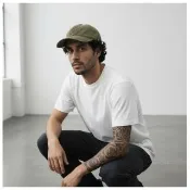 carhartt 工裝水洗皮標老帽 復古貼布 滑板工裝