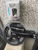 [竹科自轉車] Shimano 105 FC-5800 11速公路車大盤  50-34T CT盤含105BB，BB86