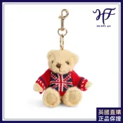 【HF】Harrods英國代購 正品 哈洛德百貨 2025新款 英國國旗亨利泰迪熊鑰匙扣 鑰匙圈掛飾 包包吊飾 米字旗