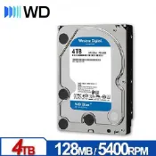 【良興購物網】WD 威騰 藍標 4TB 3.5吋 SATA 硬碟 WD40EZZX