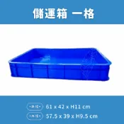 儲運箱一格(高) ~📣請先問運費~ #🇹🇼台灣製造#塑膠箱#搬運籃#搬運箱#塑膠籃#工具箱#物流箱#冷凍籃#麵包店#糕