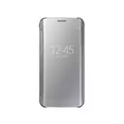 【百利市購物中心】Samsung Galaxy S6 edge Clear View 原廠感應皮套 銀