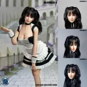 1/6 SUPER DUCK SDH015-A 捲髮美女頭雕