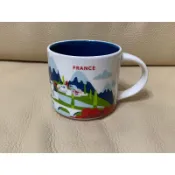 星巴克 STARBUCKS 法國 France 國家杯 國家馬克杯 馬克杯 咖啡杯 收藏 YAH