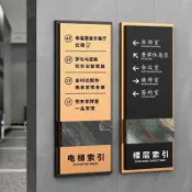 不二選 標示牌 指示牌 立牌 展架 宣傳牌 廣告牌 免運 開立發票 高檔寫字樓辦公室公司樓層索引牌企業大廳位置指示牌電梯標識牌