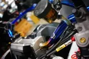【機車優品】臺灣巴風特 XADV750 改裝 鈦合金燒色 車把 置物橫桿