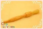 ~附發票~【城市咖啡廣場】 柚木毛刷 好看又好用 毛刷超彈力 不易脫毛