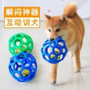 ✨新品上市✨狗狗自嗨磨牙玩具球耐咬狗鏤空小型飛盤犬小狗狗狗玩具耐咬可食用