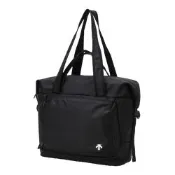 DESCENTE 側背包 旅行袋 健身包 運動包 大容量 TRAVEL HIKING BOSTON BAG ML 40L 黑 SQ323UBG77-BLK0