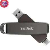 luckycard SanDisk 256GB Extreme PRO Dual Drive 1000MB/s SDDDE1-256G USB 3.2 兩用隨身碟｜APP賺6%點數回饋
