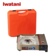 【露營趣】日本製 Iwatani 岩谷 CB-AH-41N 高功率瓦斯爐 4.1KW 卡式爐 磁吸式 登山爐 休閒爐 烤肉爐 野炊 居家 露營 野營