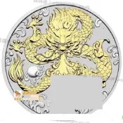 （可開發票）全球購✨澳洲 紀念幣 2024 1oz 龍年鍍金生肖紀念銀幣 原廠原盒 #紀念幣（滿額免運）