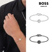 【BOSS】Double B Coin系列 不鏽鋼序章手鍊(2色可選)