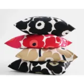 【當天出貨】芬蘭 Marimekko 經典罌粟花抱枕套 50 x 50公分_可加購IKEA枕心