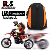 RS紅蜘蛛出品LOSI 1/4Promoto-MX遙控電動越野機車仿真車手背包