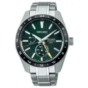 大高雄鐘錶城 seiko SK037 精工表 SK037 6R64-00C0G(SPB219J1) Presage 新銳系列GMT功能機械錶/綠面 42.2mm｜樂天領券現折★全館特惠中★指定刷卡回饋10%