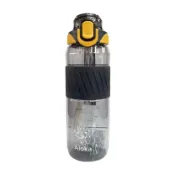 【Aloka】Tritan運動水壼 900ml(黑)+贈黑豆茶包 18g (20入/袋)