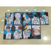 [睡睡蛙小池] 排球少年 拍立得 原畫 白布賢二郎 瀨見英太 星海光來 白馬芽生 晝神幸郎 古森原野 牛島若利 緣下利