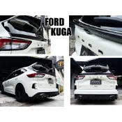 小亞車燈-全新 FORD KUGA MK3 2020- ST LINE AWK GT-S 碳纖維 卡夢 中尾翼