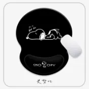 【台灣熱銷🔥SNOOPY滑鼠墊】狗屋經典鍵盤滑鼠墊 查理布朗電競滑鼠墊 卡通鼠標墊 加厚護腕墊 硅膠筆記本電腦鍵盤手託