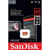 SanDisk 64GB 170MB/s Extreme U3 microSDXC UHS-I V30 A2 記憶卡