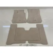 賓士腳踏墊 原廠型 絲絨環保腳墊 W140 W220 W221 W222 S350 S500 台灣現貨 耐磨防水