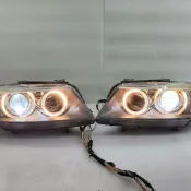 09-11款BMW 3系E90氙氣大燈原廠大燈總成原裝前大燈