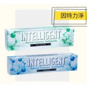 橘子藥美麗 因特力淨 酵素牙膏 清新薄荷口味125g/冰晶薄荷80g口味 (無氟牙膏、不含氟牙膏、 可吞嚥、成人牙膏)