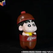 【哆啦A夢的百寶屋】蠟筆小新系列 快樂淝寨誰 野原新之助 可愛Q版手辦模型禮物擺件