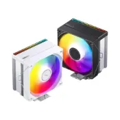 (店+)【JONSBO 喬思伯】CB40 單塔單扇 CPU散熱器 黑/白（TDP:225W/4導管/ARGB無限鏡頂蓋/3年保固）