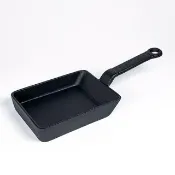 【福介商店】南部鐵器 鳳文堂 玉子燒鑄鐵鍋-16cm IH爐可用鍋 單柄小煎鍋 長柄小方鍋 平底鍋