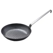 【Turk 土克鍋】德國製 鐵鍋 熱鍛 平底深鍋 露營必備 28cm 65230(平輸品)