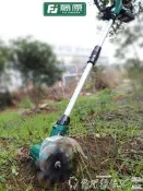 鬆土機藤原鬆土機小型菜地家用微耕機翻土機農用工具耕地機輕便電動鋤頭LX-芒果精品  露天拍賣