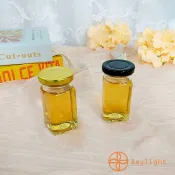 【Daylight】MIT 130cc方瓶 四角瓶 台灣製 玻璃瓶 婚禮小物 醬料罐 果醬瓶 醬料玻璃罐 蜂蜜罐