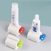 ⭐現貨當天秒出⭐省力牙膏輔助器 牙膏擠壓器 擠牙膏神器 軟管擠壓器 旋轉牙膏座 擠壓收納架 牙膏收納器 洗面乳擠壓器