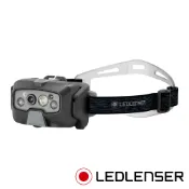 【LED LENSER】HF8R Core 充電式可調焦頭燈 1600流明『灰』502801