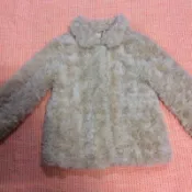 外套，羊毛外套，皮草外套 Zara Girls 二手童裝