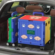 【WF生活++】購物車 可折疊推車 購物推車 手拉車 工具車 戶外露營買菜車小拉車家用便攜摺疊購物車爬樓拖車快遞擺攤小推