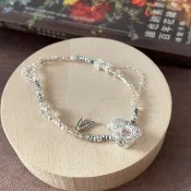 ʚ(圓的兔几)ɞ 金屬手鍊 ๑鈦赫茲小熊