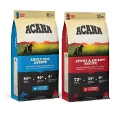 【ACANA】愛肯拿 成犬/能量犬無穀配方 放養雞肉+新鮮蔬果-17kg(WDJ推薦/全齡犬/犬糧/犬飼料/鮮肉糧/高蛋白)