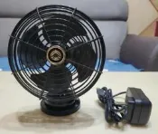 TATUNG大同紀念復古小風扇 鐵殼小風扇 黑色版 辦公室小電風扇