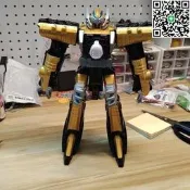 【好康】獸電戰隊強龍者 DX雷翼電王 翼龍  追加體 聲效正常，缺了頭面盔，右手有點鬆。翼龍沒了，配個韓版限