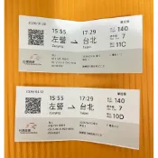 2026高鐵票根 台北-桃園-左營 1月2月3月4月5月6月紀念票根高鐵乘車券收據證明(電子票免運費）
